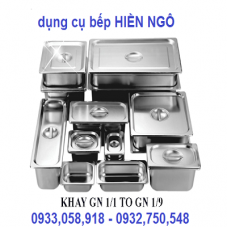 Khay G/N 1/1 x H100 có đục lỗ