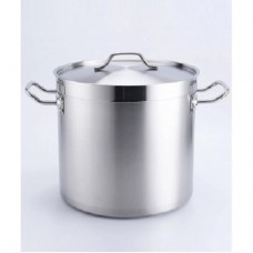 Nồi thấp 2 quai cọc Inox ( đáy 3 lớp) φ300×200mm