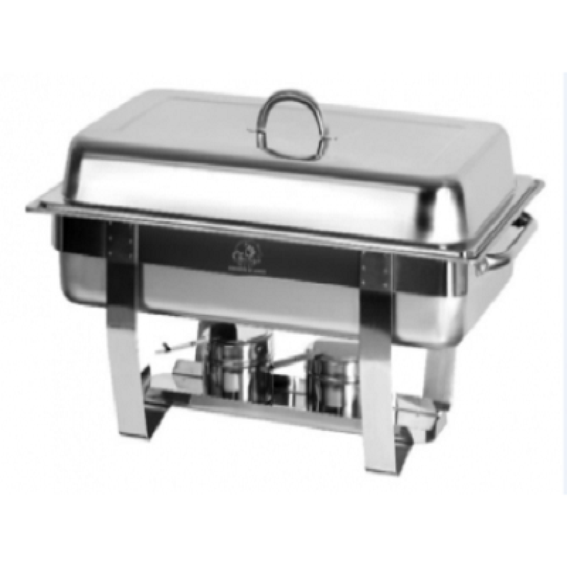 Nồi hâm buffet chữ nhật chân inox -AT771L63-1