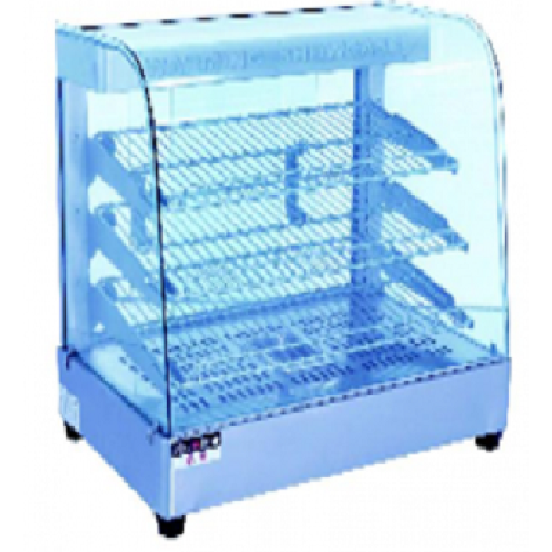 Tủ trưng bày bánh nóng ZH-863(Curved Glass warming showcase)